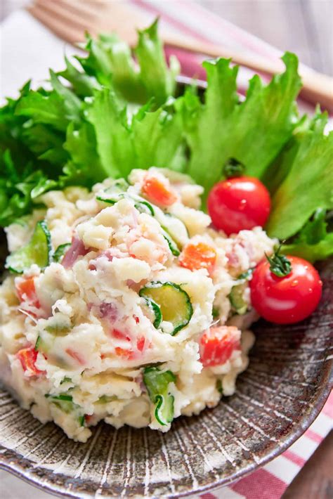 Japanese-style Potato Salad Recipe (ポテトサラダ）