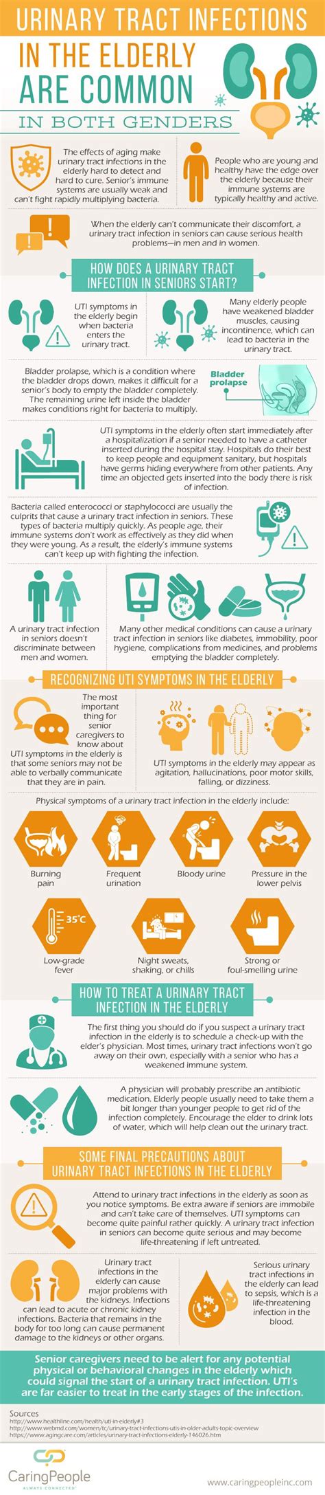 urinary tract infections in the elderly Infographic | Urinary tract ...