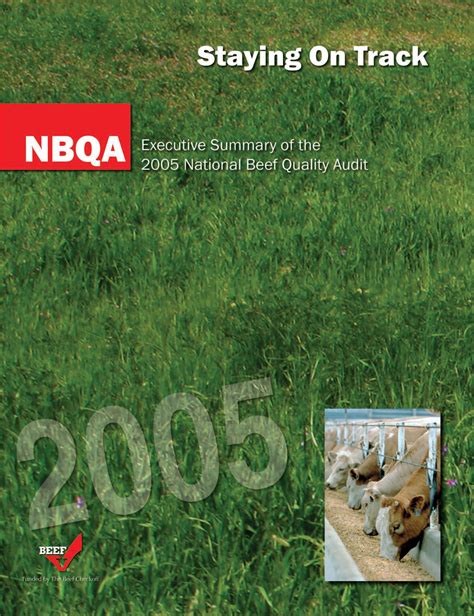 2005 National Beef Quality Audit