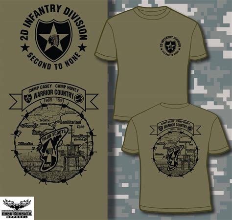 US Army 2nd Infantry Division Camp Casey Camp Hovey Imjin Scouts South ...