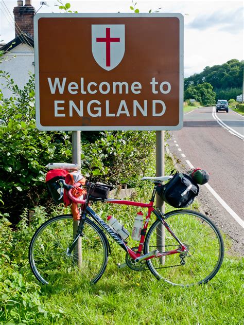 Welcome to England! | Sign on the A7 near Longtown | James Trickey | Flickr