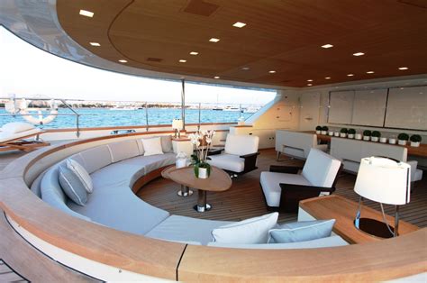 SILENCIO Yacht - Aft Deck Seating — Luxury Yacht Charter & Superyacht News