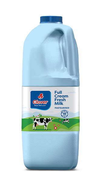 Clover Fresh Full Cream Milk - 2L | Clover Corporate