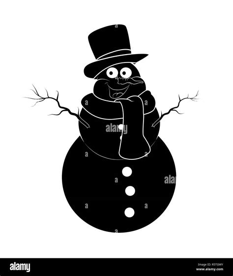 Snowman Clipart Images Black And White Kitchens