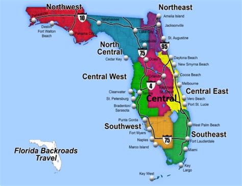 Map Of Florida Central - Viola Jessamyn