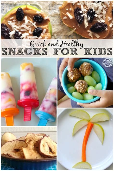 17 Healthy Snacks for Kids They'll Actually Eat • Kids Activities Blog