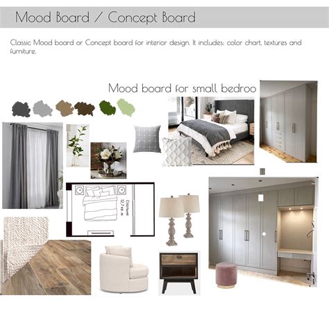 Concept and mood boards for interior designers on Behance