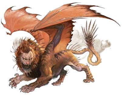 Manticore - Monsters - D&D Beyond