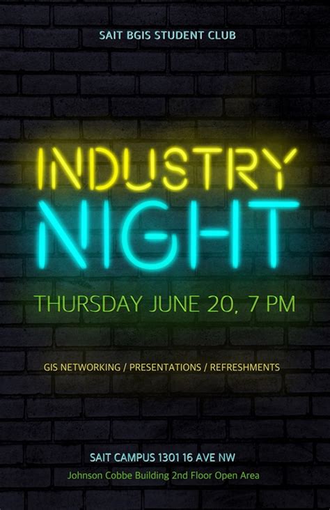 SAIT - SAIT BGIS Student Club Industry Night 2019