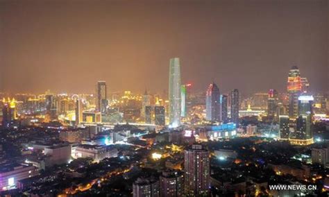 Night view of China's Tianjin - Global Times