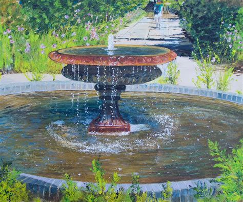 Wisley Fountain - Mall Galleries - Buy Art