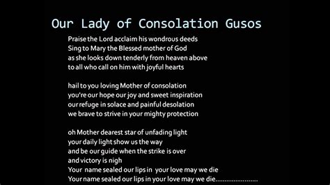 our lady of consolation Hymn Chords - Chordify