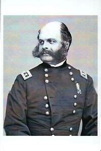 Union Army General Ambrose Burnside of Indiana Civil War Beard, History Postcard | eBay