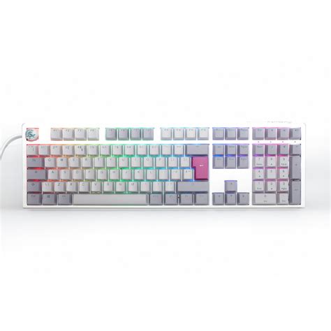 Ducky One 3 Mist USB RGB Mechanical Gaming Keyboard Cherry MX Red Switch - eTeknix