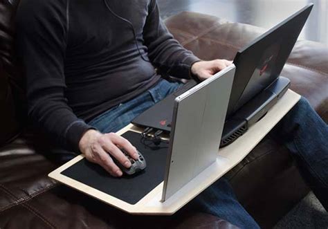 Hover X is a Versatile Laptop Lap Desk for Gamers | Gadgetsin