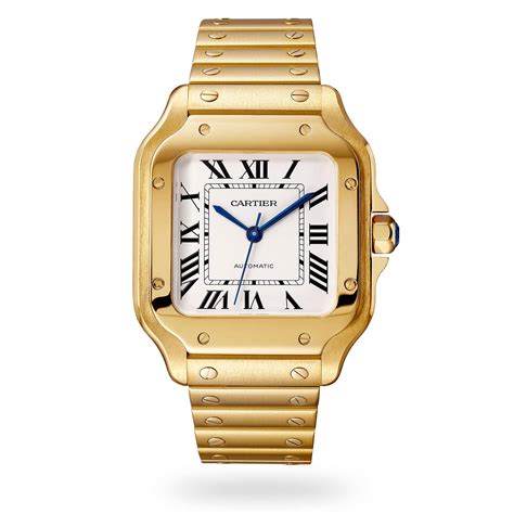 Cartier Santos De Cartier Watch Medium Model, Automatic Movement ...