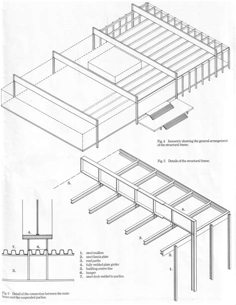 Farnsworth House Construction Drawings - Image to u