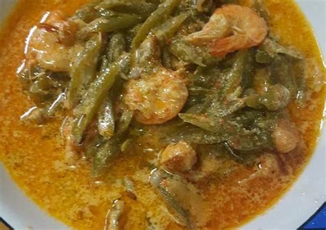 Resep Sayur santan buncis udang oleh Putik Arianty - Cookpad