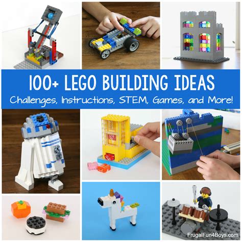 100+ Lego Building Projects for Kids - Frugal Fun For Boys and Girls ...