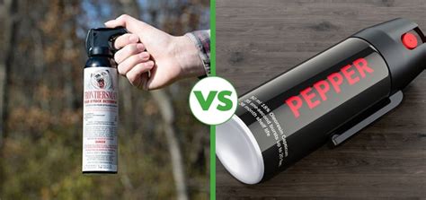 Bear Spray vs Pepper Spray Debate | Which To Choose