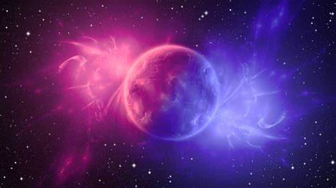 2560x1440 Space Digital Art Pink Planet 4k 1440P Resolution ,HD 4k ...