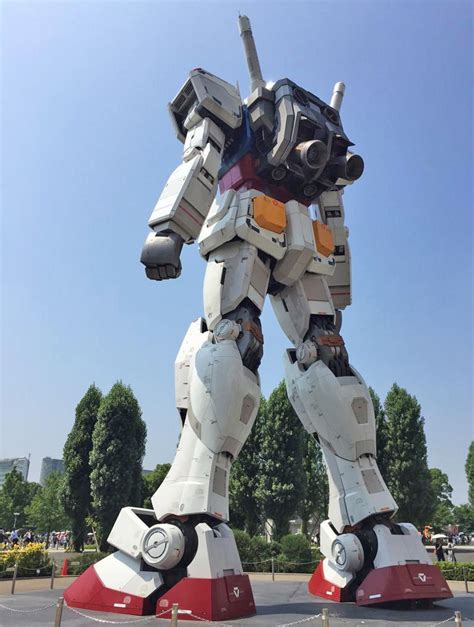 GUNDAM GUY: 1:1 Scale RX-78-2 Gundam Statue - Recent Images @ Diver ...