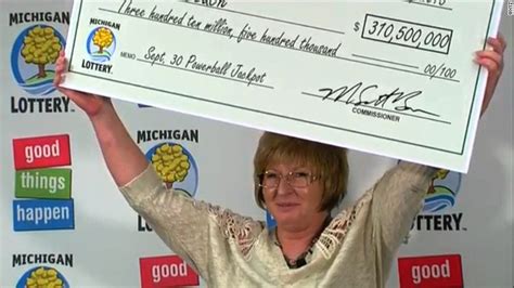 Michigan woman wins $310.5 million Powerball