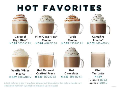 Caribou Coffee Menu - Wooster, Ohio - Caribou Coffee