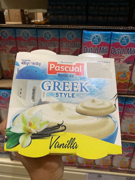 PASCUAL CREAMY DELIGHT YOGURT GREEK VANILLA 4X100G | Lazada PH