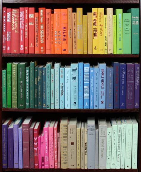 Organizing books by color: Which camp are you in? | Book organization, Books, Vintage books