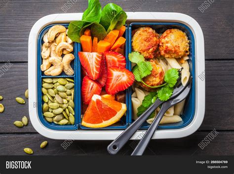 Healthy Food Lunch Box Image & Photo (Free Trial) | Bigstock