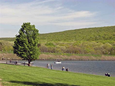 Locust Lake State Park, a Pennsylvania State Park located near Hamburg, Hazleton and Pottsville