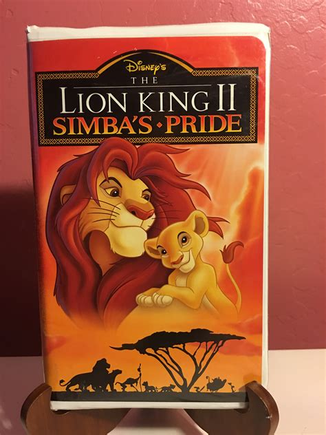 Rare VHS Lion King II Simba's Pride Walt Disney Home