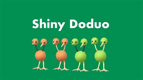 Shiny Doduo Has Been Released In Pokémon GO's New Event