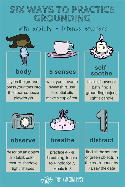 Six Different Types of Grounding Exercises for Anxiety & Intense ...