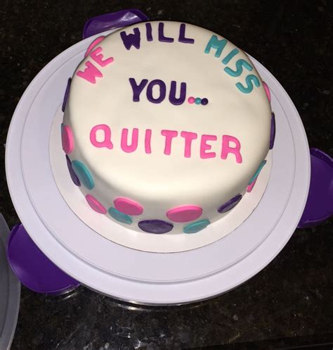 Halley's going away cake | Going away cakes, Retirement party cakes ...