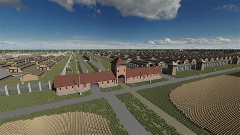 AUSCHWITZ-BIRKENAU, OSWIECIM, POLAND Minecraft Map