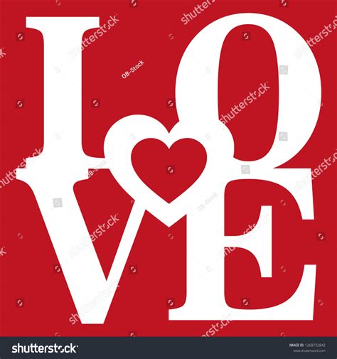 Love Heart Vector Card Background Illustration Stock Vector (Royalty Free) 1268732842 | Shutterstock