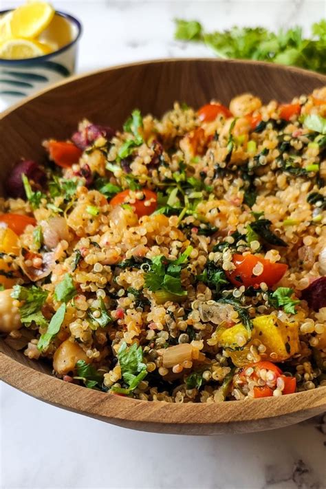 Healthy quinoa recipe - a flavorful vegan and gluten-free recipe