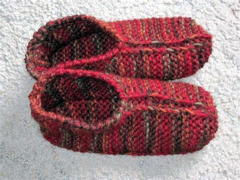 Free Knitting Knitted Slippers Pattern With Two Needles at Carole Patton blog