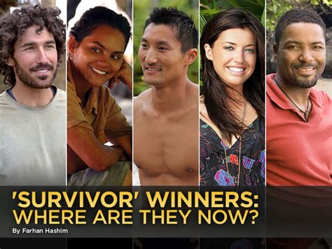 'Survivor' Winners: Then and Now - Yahoo Celebrity CA