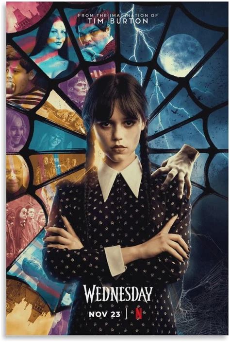 Wednesday Addams Jenna Ortega TV Series Poster Philippines | Ubuy