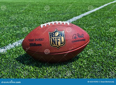 NFL official Ball editorial stock photo. Image of american - 63319393