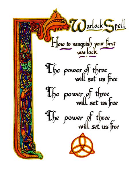 Image - Warlock Spell (Sticker Version).jpg | Charmed pages Wiki ...