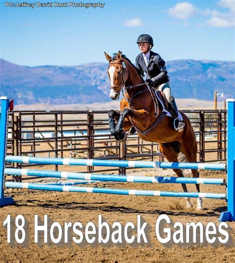 A huge list of games to play on horseback, with descriptions. | Riding lessons, Horse camp ...