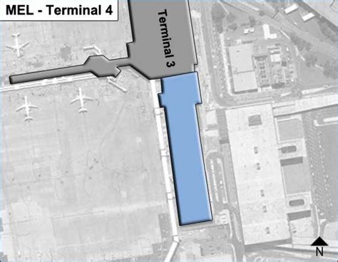 Melbourne Tullamarine Airport Map