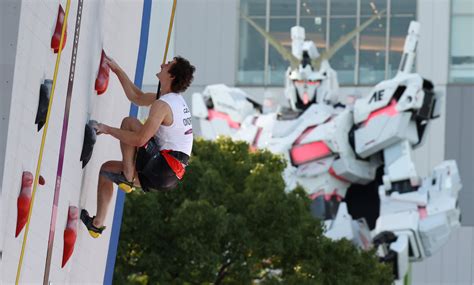 The Olympic Games on Twitter: "The giant robot in the background really makes the #climbing ...