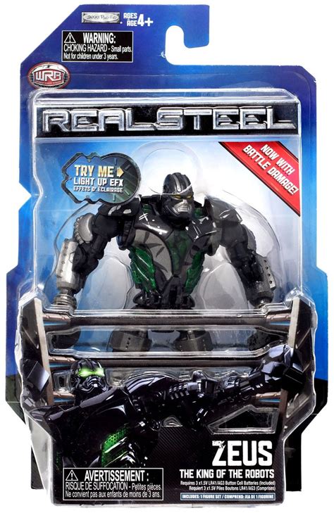 Real Steel Series 2 Zeus Action Figure The King of Robots Jakks Pacific ...