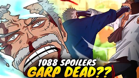 GARP DEAD?? | One Piece Chapter 1088 Spoilers in Hindi - YouTube