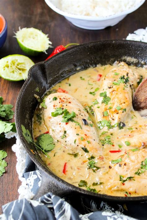 Coconut Lime Chicken - A Saucy Kitchen